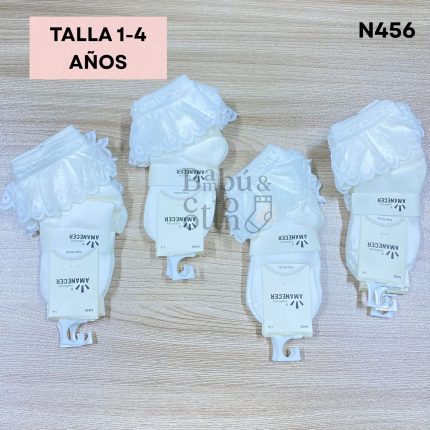 N456 CUBANAS ALGODON NIÑA 1-4 AÑOS S/ 33. 00 SOLES la DOCENA