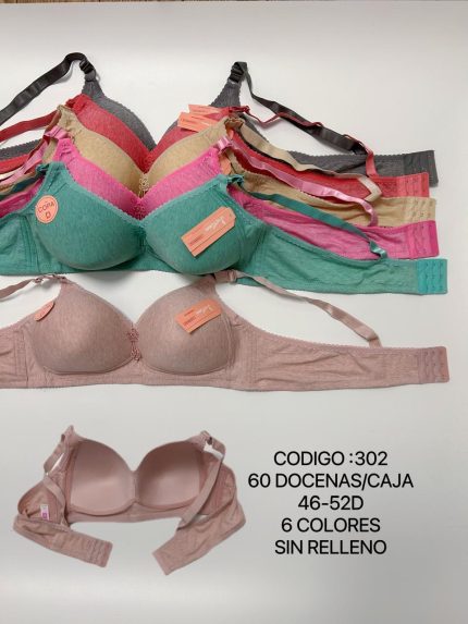 BRASIER SIN ARO COPA "D"  302