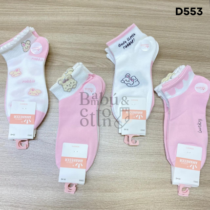 D553 TOBILLERA DAMA PASTELES   S/ 24. 00 SOLES