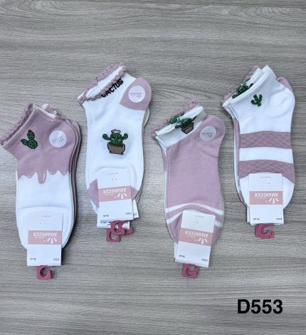 D553 TOBILLERA DAMA PASTELES   S/ 25. 00 SOLES