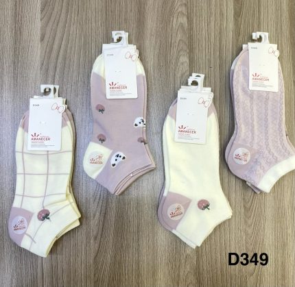 D349   TALONERAS DAMA ALGODON      S/ 25. 00 SOLES la DOCENA