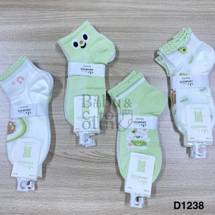 D1238 TOBILLERA DAMA DISEÑO ALGODON S/ 21. 00 SOLES