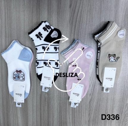 D336 TOBILLERA DAMA ALGODÓN    S/ 23. 00 SOLES