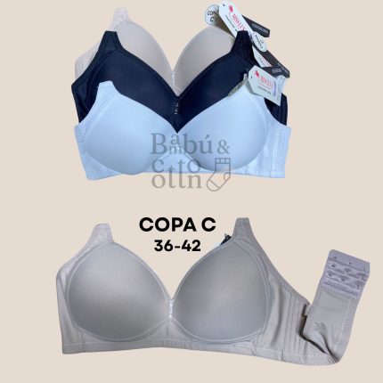 BRASIER SIN ARO COPA C - 03 BROCHES S/. 78.00 SOLES