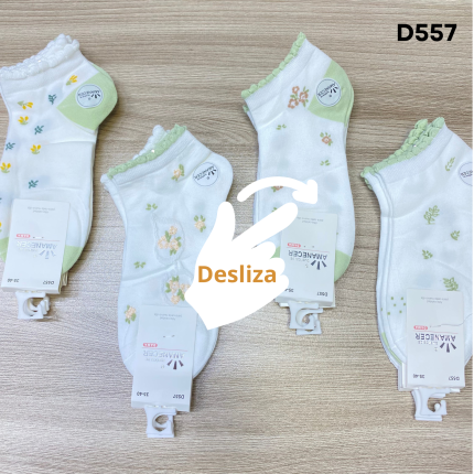 D557 TALONERA KAWAI ALGODÓN DAMA S/. 20 SOLES DOCENA