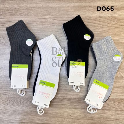 D065 LARGAS COLORES BÁSICOS RAYAS DAMA SIN PRETINA