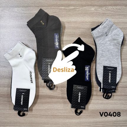 V0408   TOBILLERA VARÓN ALGODÓN     S/. 23. 00 SOLES la DOCENA