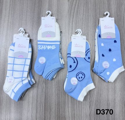 D370 TALONERAS PASTELES DAMA ALGODÓN    S/ 25. 50 SOLES