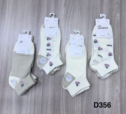 D356   TOBILLERA DAMA ALGODÓN      S/ 25. 00 SOLES