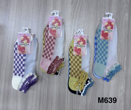 M639   TULL - ALGODÓN CON PERLAS TALONERA     S/ 31.50 SOLES