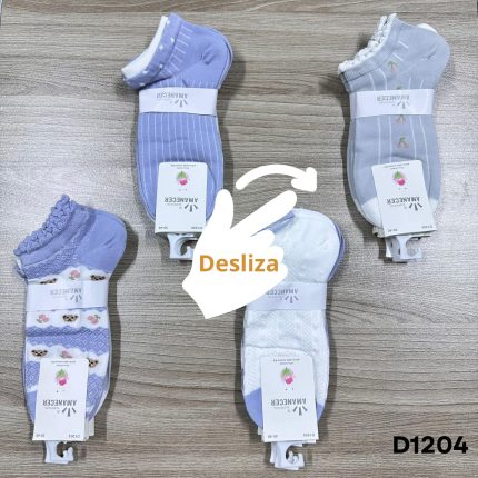 D1204     TALONERA KAWAI DAMA ALGODÓN      S/. 20.00 SOLES DOCENA