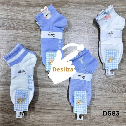 D583    TOBILLERA DAMA DISEÑO PASTELES ALGODÓN     S/. 23. 00  SOLES la DOCENA